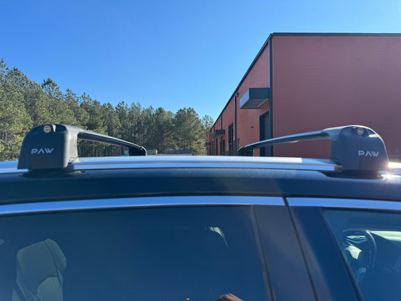 For Lexus RX Gen4 (2016-2022) Roof Rack Cross Bars Flush Rail, Black