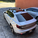 For Polestar 2 2021-Up Roof Rack Cross Bars Normal Roof, Silver-12