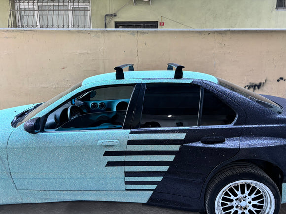 111. Kompatibel mit abschließbaren Aluminium-Dachträgern für Fahrzeuge mit Standarddach Toros Pro 1 Silver