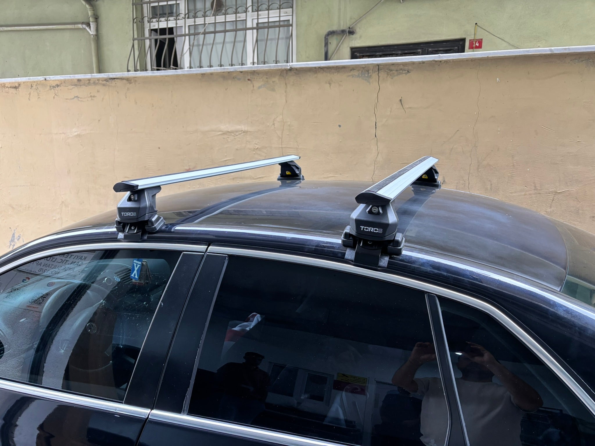 For Volkswagen Jetta 2005-2011 Roof Rack Cross Bar Normal Roof Silver