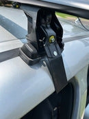 Für Mitsubishi Outlander Sport 2022-Up Dachträgersystem Träger Querstangen Aluminium abschließbar Hochwertige Metallhalterung Schwarz-3