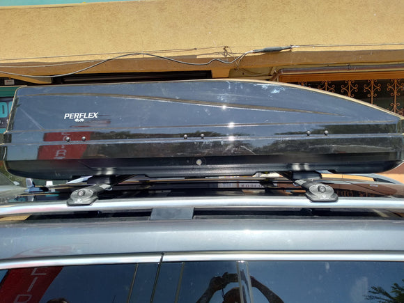 For Mercedes GL X164 2006-2014 Roof Rack Cross Bars Raised Rail Black