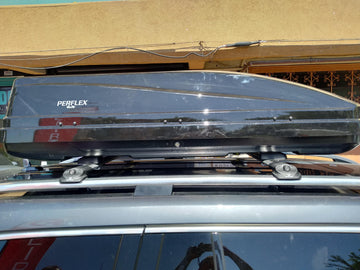 For Mercedes GL X164 2006-2014 Roof Rack Cross Bars Raised Rail Silver - 0