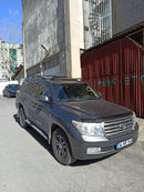 Für Toyota Land Cruiser 2008-21 Dachträger Querträger Metallhalterung Erhöhte Schiene Alu Silber-6