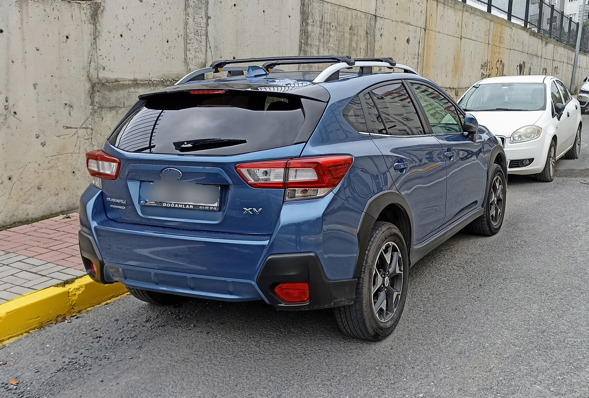 Side Rails Xv Roof Rack Subaru XV 2012-17 Raised Rail Black | Toros Trade LLC