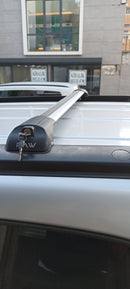 111. Kompatibel mit abschließbaren Aluminium-Dachträgern für Fahrzeuge mit Standarddach Toros Pro 1 Black-4