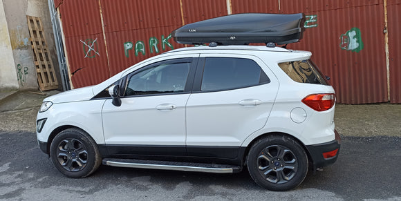 For Ford EcoSport 2018-2025 Roof Rack Cross Bars Flush Rail Alu Silver