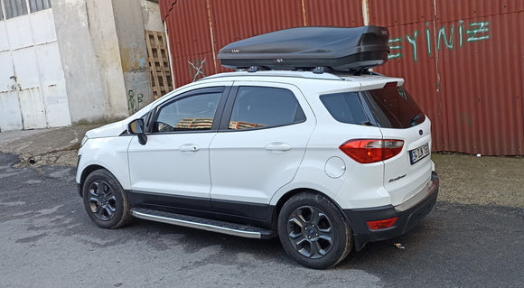 For Ford EcoSport 2018-2025 Roof Rack Cross Bars Flush Rail Alu Silver