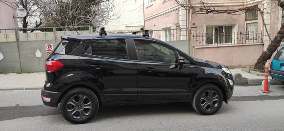 For Ford Ecosport 2018-2025 Roof Rack Cross Bars Normal Roof Silver