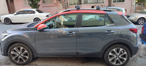 111. Kompatibel mit abschließbaren Aluminium-Dachträgern für Fahrzeuge mit Standarddach Toros Pro 1 Silver