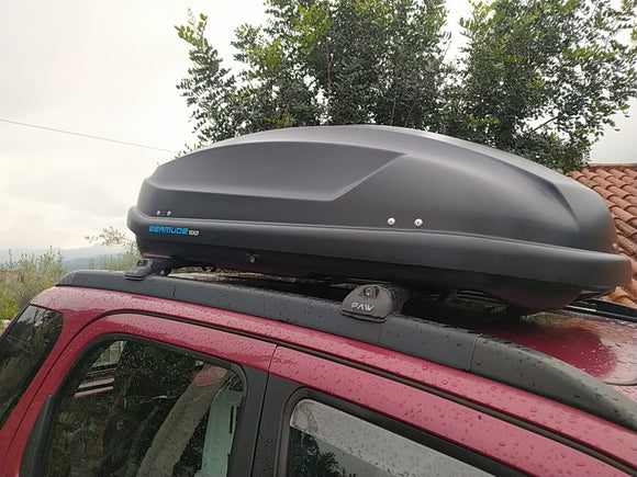 For Daihatsu Terios 1998-05 Roof Rack Cross Bars Metal Bracket Flush Rail Alu Silver