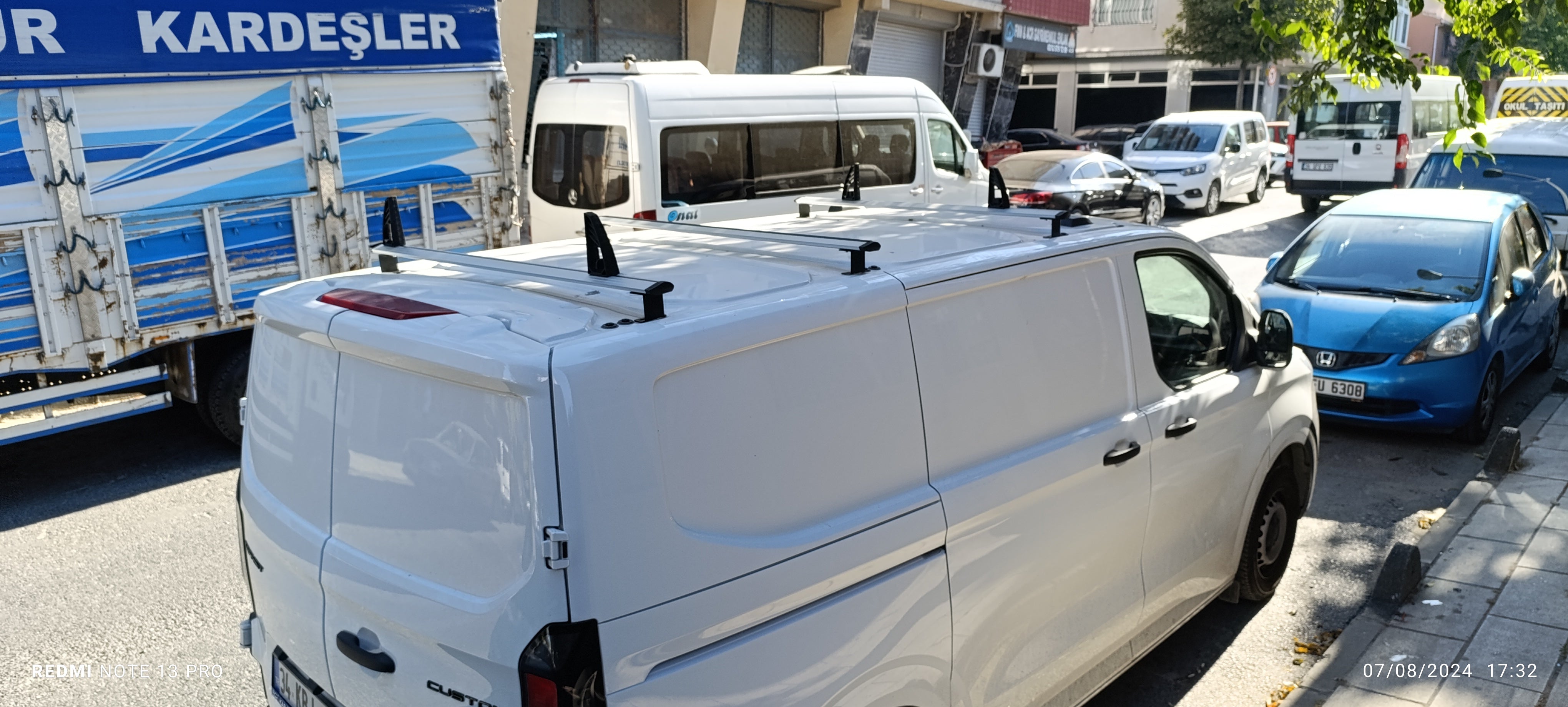 For Mercedes Vito W447 Roof Racks Cross Bars Carrier Alu 2015- Up 3 Qty Silver