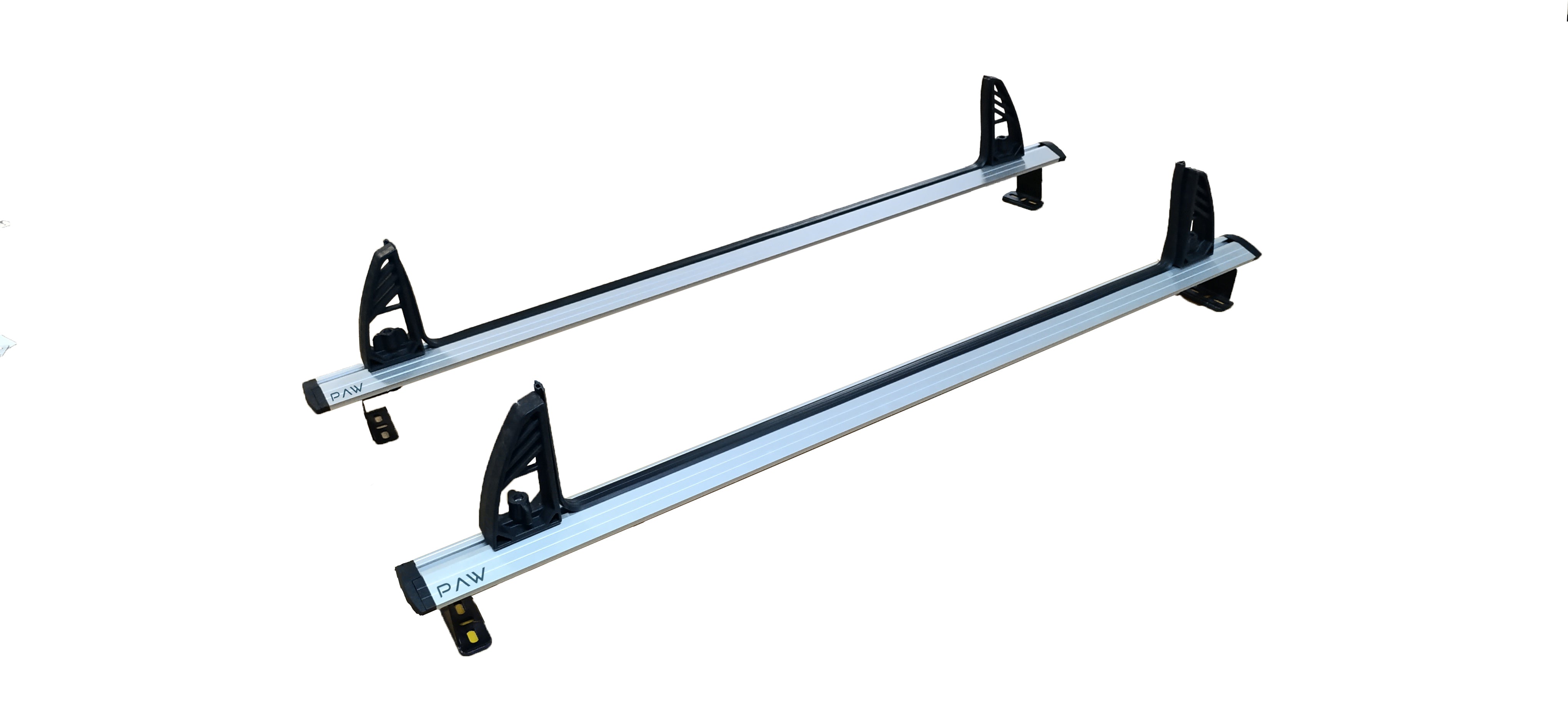 For Fiat Scudo Roof Racks Cross Bars Carrier Alu 2022- Up 2 Qty Black