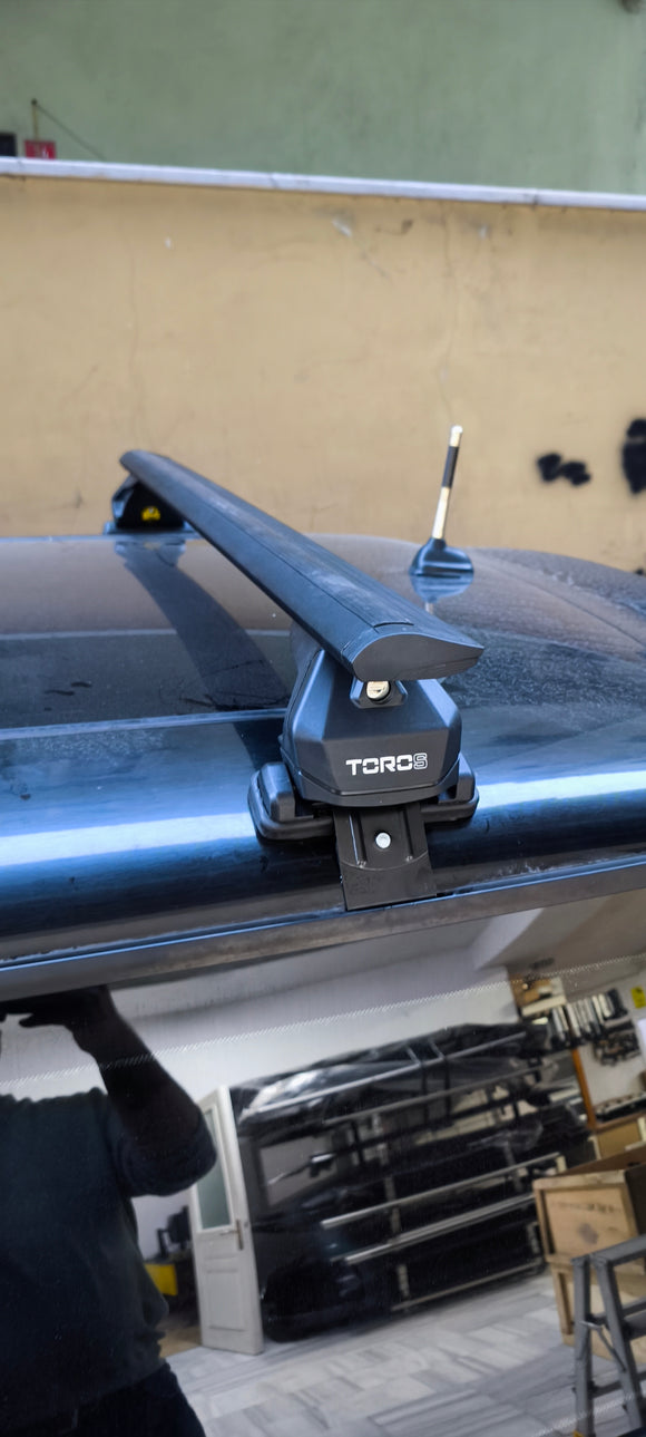 Mini Cooper R56 3dr (2007-2014) Roof Rack Cross Bars Normal Roof, Silver