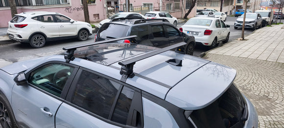 For Jeep Avenger 2022-2026 Roof Rack Cross Bars Normal Roof Black