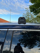 Für Toyota Highlander 2014–19 Dachträger, Querträger, Metallhalterung, bündige Schiene, Alu, Silber-7