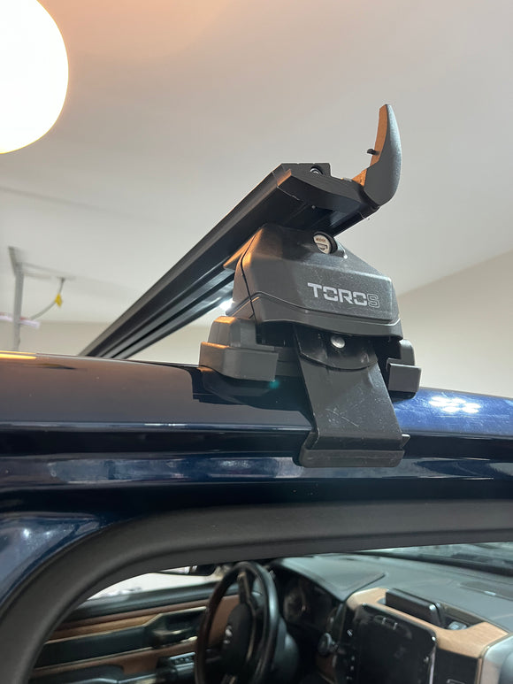 For Ram 1500 2009-2018 Roof Rack Cross Bars Normal Roof Alu Black