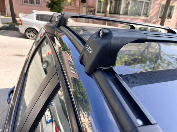For Ford Focus Estate (2005-2011) Roof Rack Cross Bars T-Slot Black