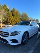 For Mercedes E Sedan W213 2017-2023 Roof Rack Cross Bars Fix Point Black-6