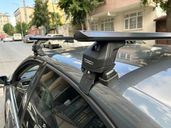 For Volkswagen Jetta 2019-2025 Roof Rack Cross Bar Normal Roof Silver