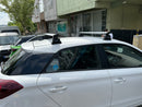 For Hyundai i20 (2014-2020) Roof Rack Cross Bars Fix Point Pro 6 Alu Black-5