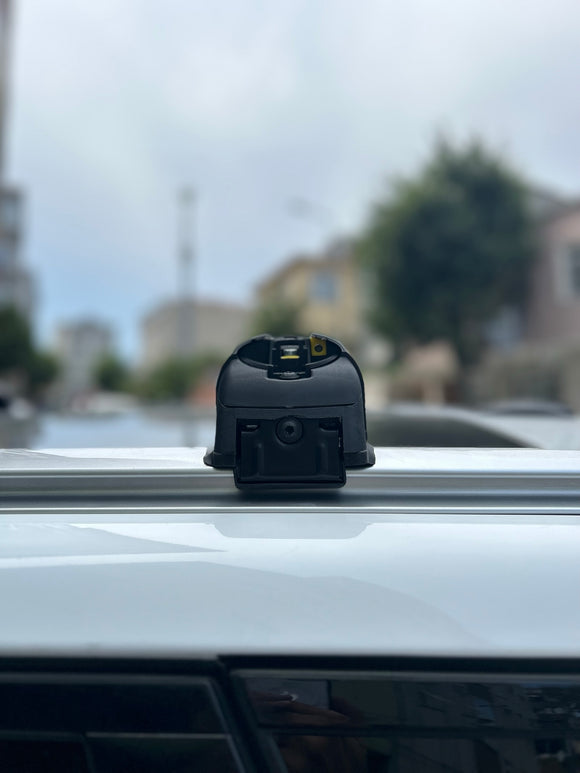 For Land Rover Discovery Sport 2015-2025 Roof Rack Cross Bars Flush Rail Alu Black