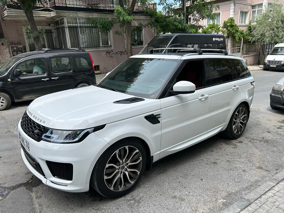 For Land Rover Discovery Sport 2015-2025 Roof Rack Cross Bars Flush Rail Alu Black