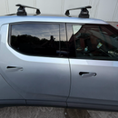 For Rivian R1S R2 2022-Up Roof Rack Cross Bars Fix Point Aluminum Silver-5