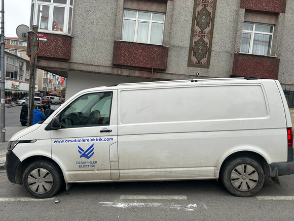 For Volkswagen Transporter T5 SWB 2003-2015 Roof Rails and Roof Rack Cross Bar Silver