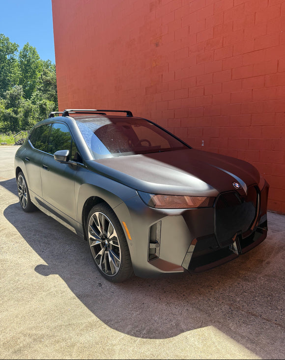 For Bmw iX (I20) 2021-2025 Roof Rack Cross Bars Fix Point, Silver