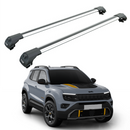 For Jeep Avenger 4xe 2024-2025 Roof Rack, Aluminium Cross Bar, Raised Rail, Silver-1