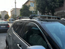 For Jeep Compass (2017-2026) Roof Rack Cross Bars Flush Rail, Silver-5