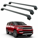 For Jeep Wagoneer (2021-2025) Roof Rack Cross Bars Flush Rail, 3Qty Black-1