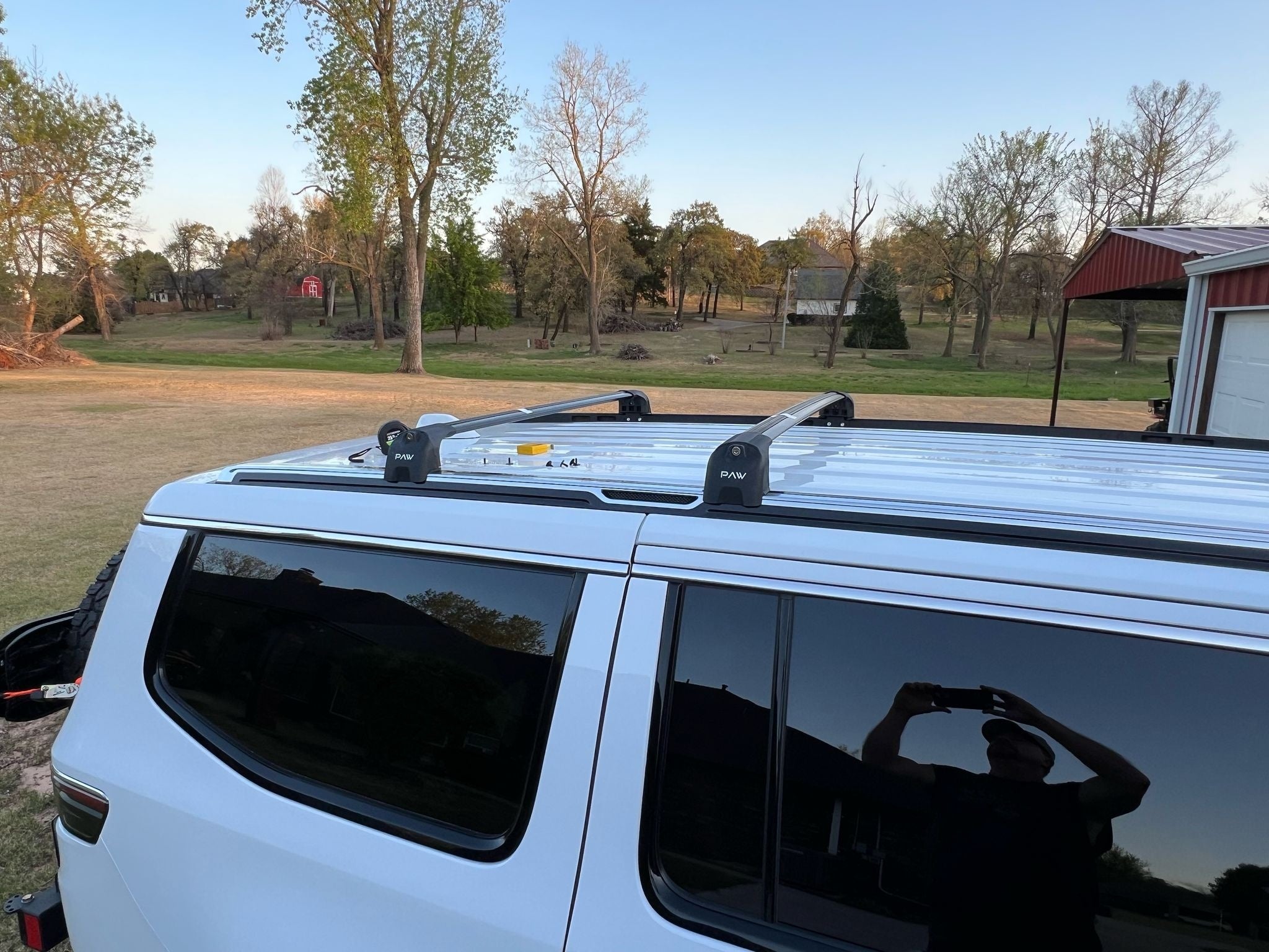 For Jeep Wagoneer 2021-2025 Roof Rack Cross Bars Flush Rail Alu Silver