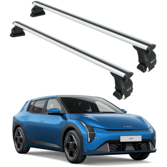 Fix Pro Roof Rack Cross Bars - Kia EV4 Normal Roof - Aluminum