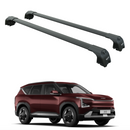 For Kia EV5 (2025- UP) Roof Rack Cross Bars Flush Roof Rail Paw Pro 2 Black-1