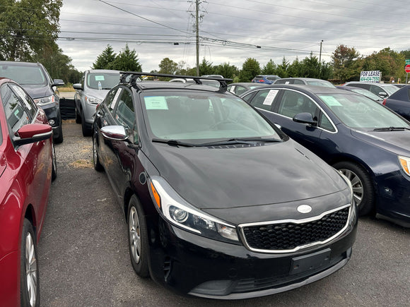 Kia Forte 2013-2019 Roof Rack Cross Bars Normal Roof Black