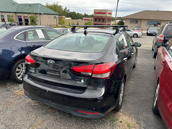Kia Forte 2013-2019 Roof Rack Cross Bars Normal Roof Black