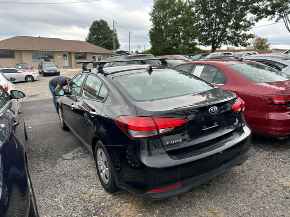 Kia Forte 2013-2019 Roof Rack Cross Bars Normal Roof Black