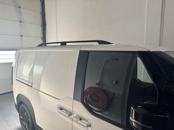 Für Volkswagen Transporter T6 SWB ab 2015 Dachseitenreling Ultimate Style Alu Schwarz