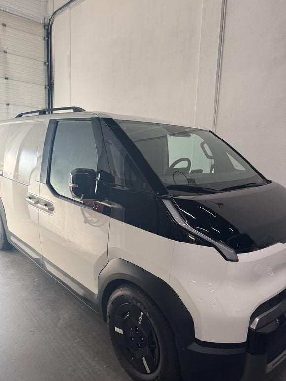 Für Volkswagen Transporter T6 SWB ab 2015 Dachseitenreling Ultimate Style Alu Schwarz