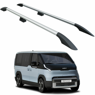 Für Volkswagen Transporter T6 SWB ab 2015 Dachseitenreling Ultimate Style Alu Schwarz