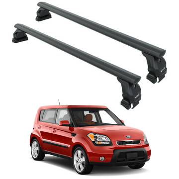 Roof Rack Cross Bars for Kia Soul 2009–2013 – Black, Fits Normal Roof