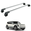 For Kia EV9 2023-2025 Roof Rack Cross Bars Flush Rail Silver-1
