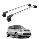 For Kia Soul 2011-2019 Roof Rack Cross Bars Fix Point Silver-1