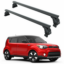 For Kia Soul 2013-2019 Roof Rack Cross Bars Fix Point Fix Pro Series Black-1