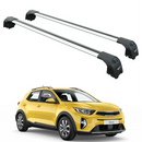 111. Kompatibel mit abschließbaren Aluminium-Dachträgern für Fahrzeuge mit Standarddach Toros Pro 1 Silver-1