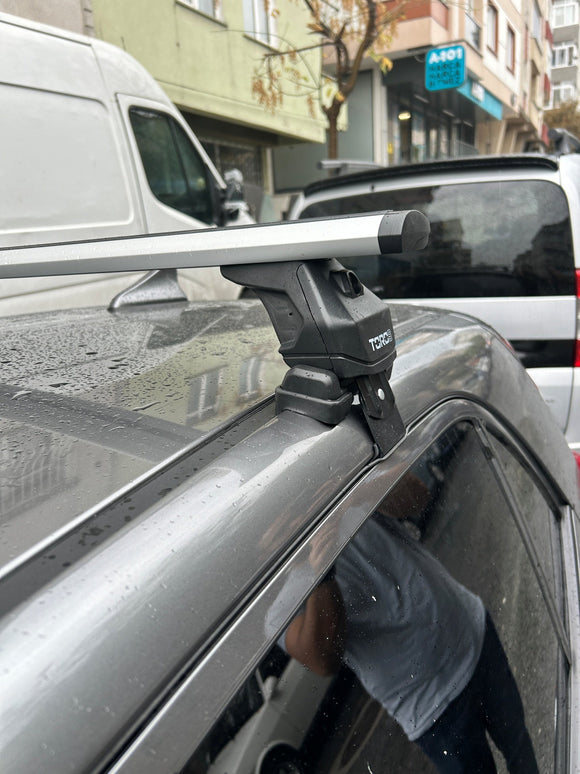 For Kia Picanto 2017-2023 Roof Rack Cross Bars Normal Roof Alu Silver