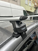 For Kia Picanto 2017-2023 Roof Rack Cross Bars Normal Roof Alu Black-4