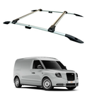 LEVC VN5 Roof Rails and Roof Rack Cross Bars Plus Silver-1